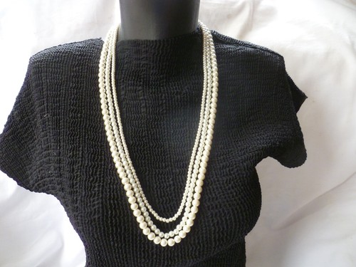 Collana perle avorio - collana, di