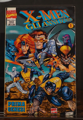 Men gli anni - x-men, d'oro