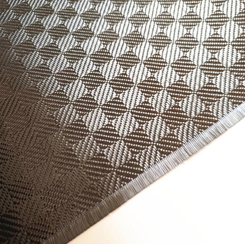 280gsm twill jacquard weave - 3k,