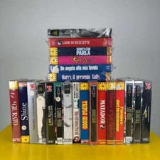 lotto di film vhs vintage, 22