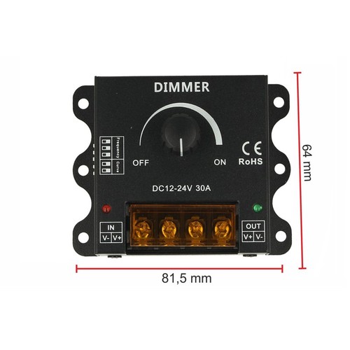 Led dimmer pwm manuale con - led,
