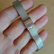 Bracciale Mesh, Ansa 12 mm / L. 17 CM  Armband, Bracelet, Pulsera Vintage NOS