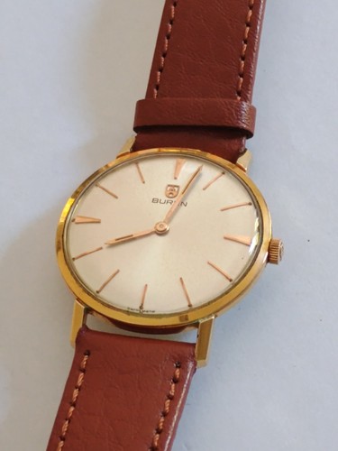 Buren mens vintage watch - buren,