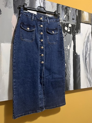 Gonna lunga jeans