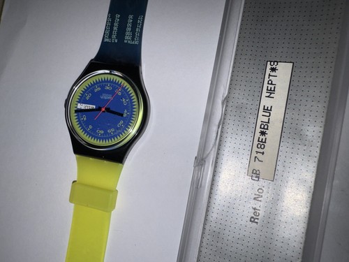 Montre swatch 718 blue - montre,