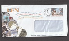 2011 Vaticano Busta filatelica Benedetto XVI, francobolli e monete USATA