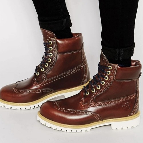 Timberland stivali brogue - stivali, uomo