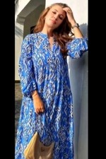 ZARA Tunica Camicia Abito Midi