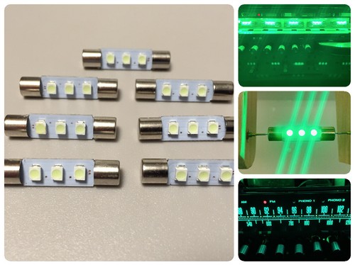 Lampade led verde - 7x, lime