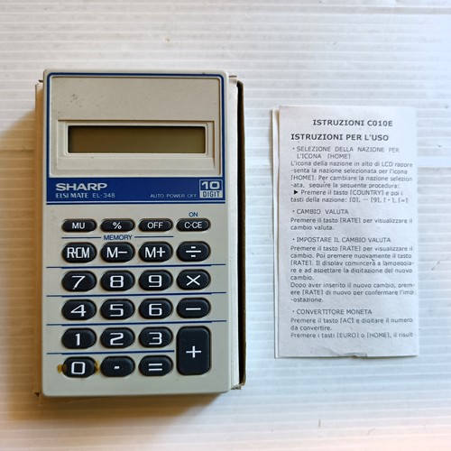 Calcolatrice sharp elsi mate - sharp,