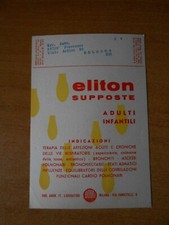 PUBBLICITA'-ELITON supposte adulti infantili- cm.11,5x17