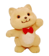 gatto gattino rosso floccato