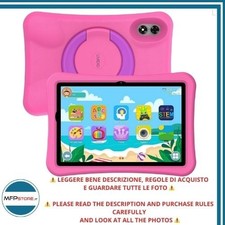 Tablet UMIDIGI per Bambini, 10,1" 4GB RAM 128GB ROM, 6000mAh - Custodia Rosa