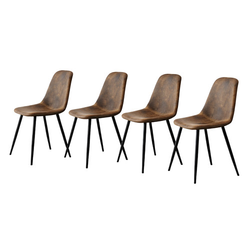 Set sedie ecopelle - 4,