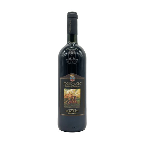 Castello banfi 1999 poggio - castello, "poggio