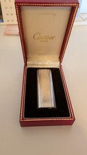 Accendino vintage Cartier argento non funzionante da revisionare