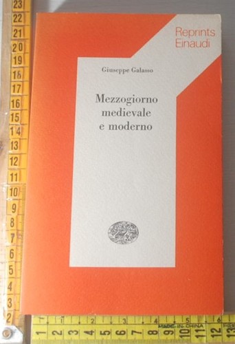 Galasso giuseppe mezzogiorno - giuseppe,