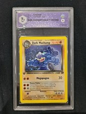 Dark Machamp 10/82 Holo prima Edizione Graad 7.5