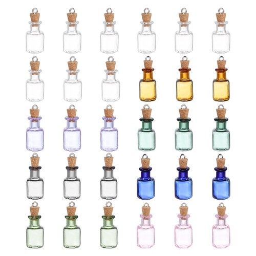 Mini barattoli vetro 30pz - , 8