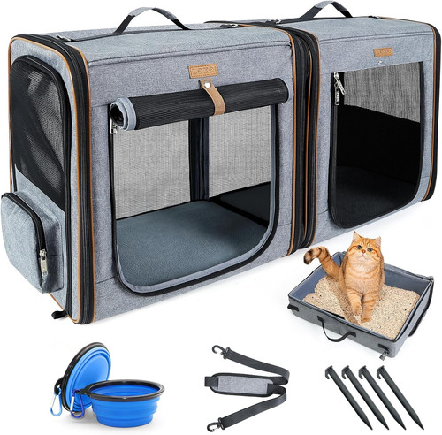 Trasportino per cani - 2-in-1, e