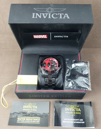 Invicta marvel deadpool 27153 - marvel, #27153