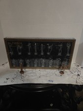 (Senza Scacchiera) Made In Turkey Figure Faraone Egiziano Metallo Pezzi/Metà