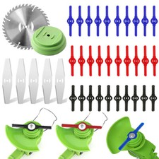 Lame taglierina in metallo plastica per tagliaerba elettrico senza fili decespugliatore utensile