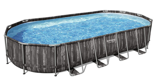 Piscina ovale bestway - bestway, steel