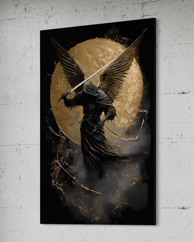 Quadro tela angelo - quadro, spada