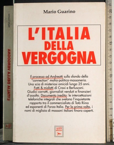 Italia della vergogna - vergogna., mario