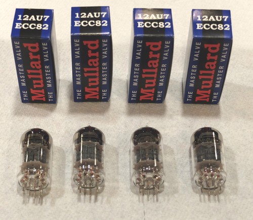 Tubi mullard quad four nuovi - tubi,