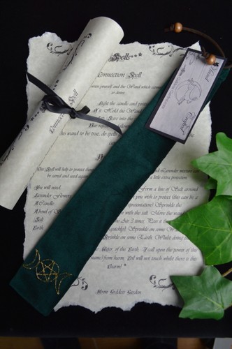 Borsa bacchetta wicca - borsa,