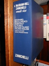Dizionario Enciclopedica Scientifico Tecnico Ing. Ita. 1986 Zanichelli L3 °