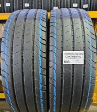 2X PNEUMATICI 215 70 R15C 109/107S CONTINENTAL CONTIVANCONTACT 100 GOMME USATE 