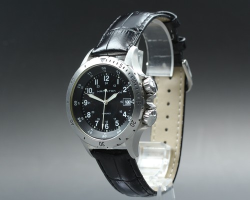 Hamilton khaki h744511 black - hamilton,
