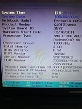 Placa base de portatil Compaq