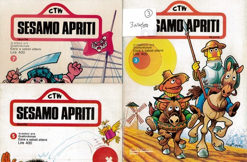 Sesamo apriti fumetti pezzi - sesamo, 3