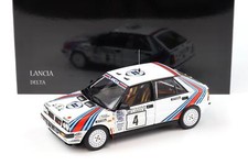1:18 Kyosho Lancia Delta HF 4WD 1987 Rally 1000 Laghi #4 Alen/Kivimaki 08960B