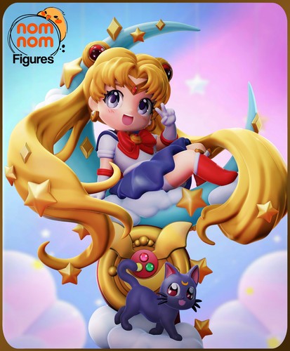 Sailor moon chibi edition - moon,