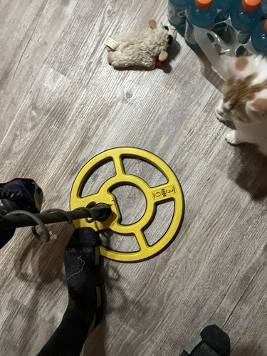 White metal detector - metal,