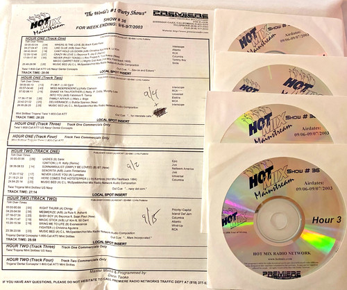 Hot mix mainstream 4 - 9/6/00,