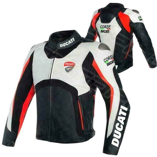 Ducati corse giacca pelle - corse,