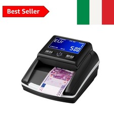 Stanew Rilevatore Banconote False e Conta 2 in 1, con Batteria Ricaricabile p...