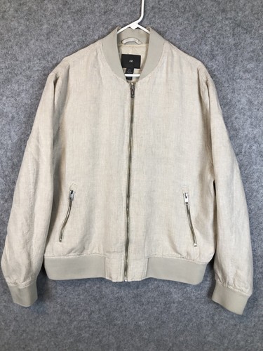 Giacca uomo beige lino - h&m,
