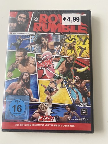 Wwe dvd royal rumble 2021 - dvd,
