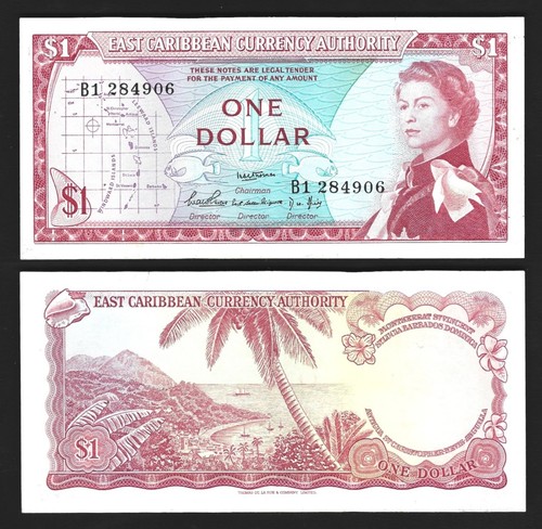 Caraibi orientali dollaro - orientali, $1