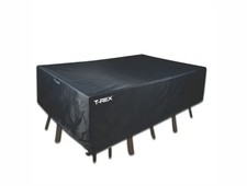 Copertura rettangolare tavolo e sedie 173 x 215 h90 per giardino piscina inverno