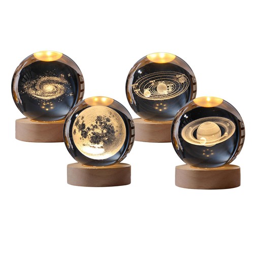 Lampada comodino con sfera - lampada,