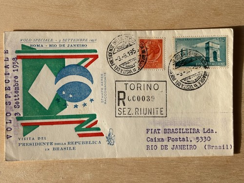 Italia fdc venetia - fdc, 1958