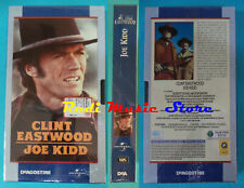 film VHS cartonata JOE KIDD